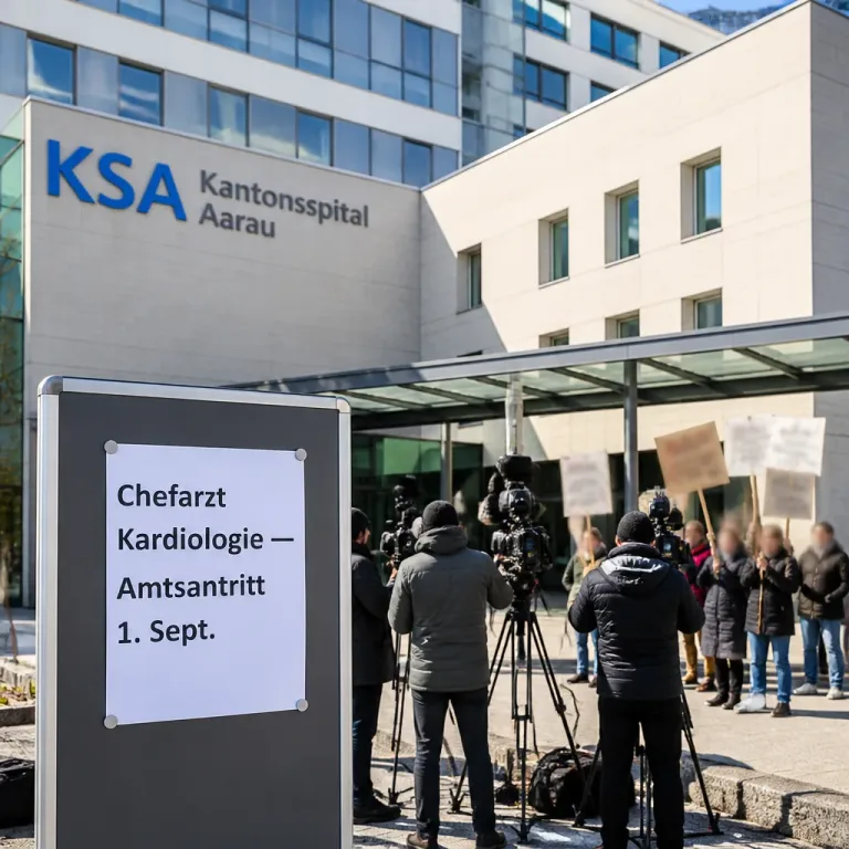 Kantonsspital Aarau benennt erneut Chefarzt Kardiologie — Tobias Fuchs übernimmt per 1. September