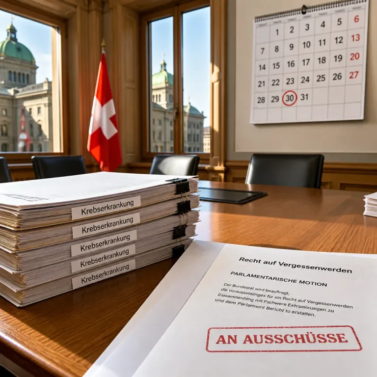Bundesrat leitet Prüfungen für «Recht auf Vergessenwerden» bei Krebspatienten ein