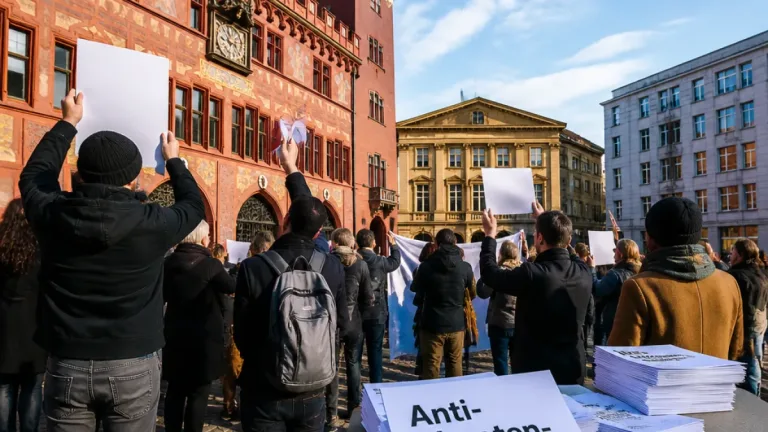 Gewerbeverband unterstützt SVP‑Anti‑Chaoten‑Initiative – Regierung und Grosser Rat sind dagegen