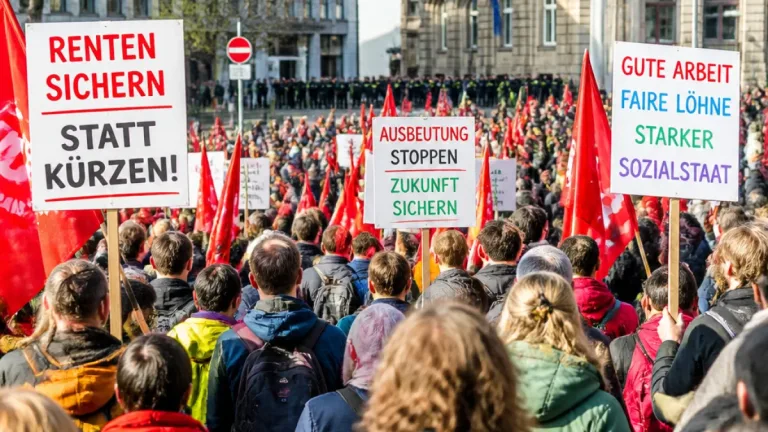 Gewerkschaften rufen zur Demonstration in Freiburg gegen «Herbst der Reformen» auf