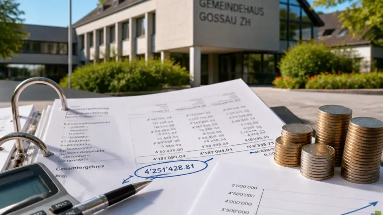 Gossau weist überraschenden Ertragsüberschuss von über 4,25 Mio. Fr. aus