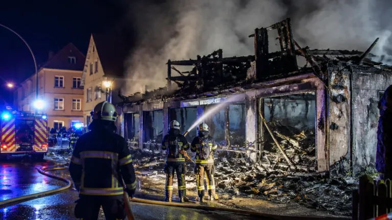 Grossbrände in Wiedlisbach und Bützberg: Coop-Filiale niedergebrannt, Ermittlungen laufen