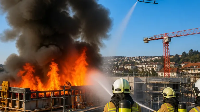 Grosse Rauchsäule in Stuttgart nach Flachdachbrand – Relevanz für Baden