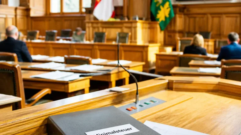 Grosser Rat lehnt Abschaffung der Minimalsteuer ab – Finanzlage entscheidend