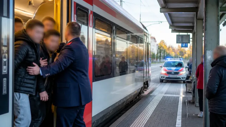 Handfeste Auseinandersetzung in Regionalzug RB40 führt zu 79 Minuten Verspätung