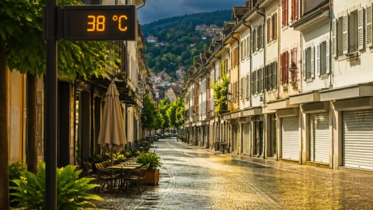 Heisse Tage in der Region: Baden muss sich auf schwüle Hitze und am Wochenende auf Gewitter einstellen