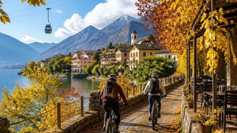 Herbstideen fürs Tessin und die Schweiz: Velotouren, Käsepfade und Adrenalinfahrten
