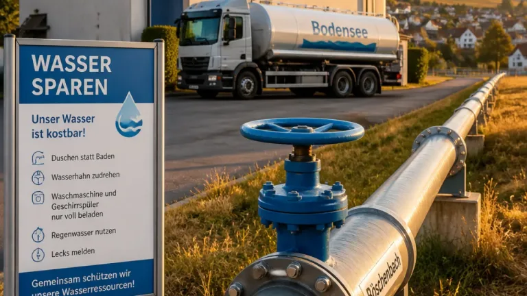 Herisau schont Grundwasser: Bezug aus Böschenbach vorläufig ausgesetzt