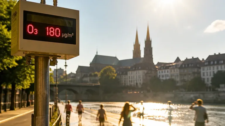 Hitze treibt Ozonwerte in der Region Basel stark nach oben – Hunderte Überschreitungen registriert