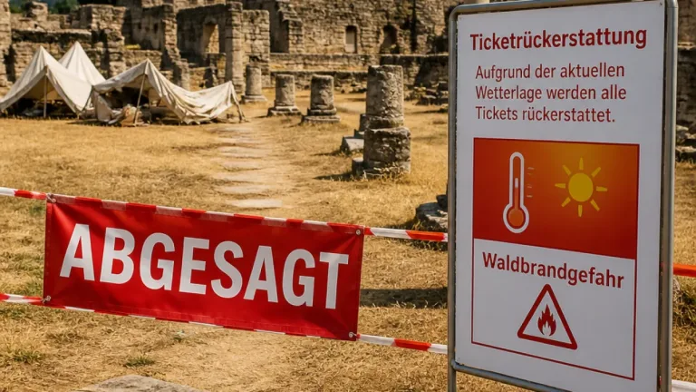Hitze und Brandgefahr: Römerfest Augusta Raurica 2026 abgesagt