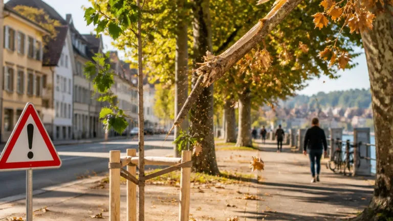 Hitze und Trockenheit erhöhen Risiko für Astabbrüche in Schaffhausen