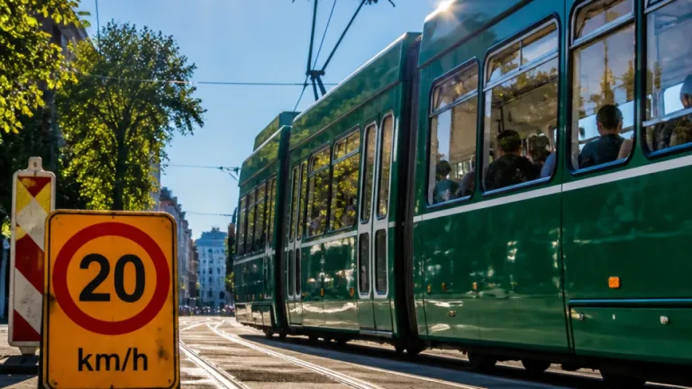 Hitze zwingt Trams auf Teilstrecken zu Tempo 20 — Fahrkomfort und Gleisschutz als Gründe