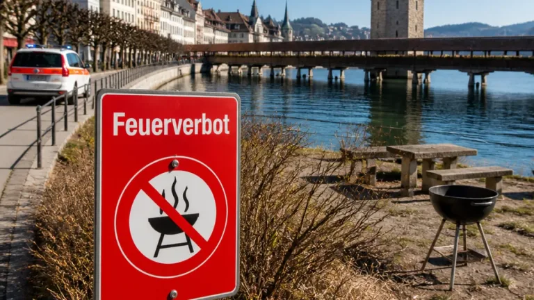 Hitzewelle zwingt Kantone zu Feuerverboten – auch Luzern seit 6. August betroffen