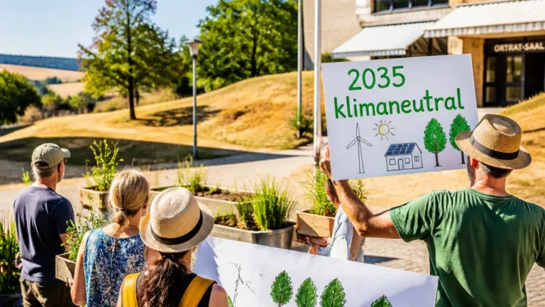 Hochdorf startet «2035 klimaneutral» – Ortschaftsrat fördert lokale Klimaschritte