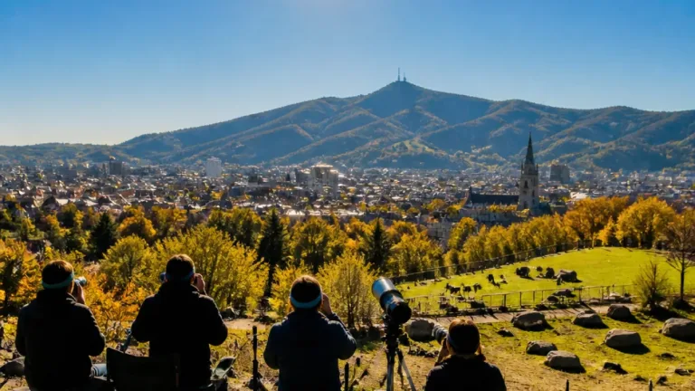 Hunderte beobachten Sonnenfinsternis über Freiburg — Schauinsland, Schönberg und Mundenhof als Aussichtspunkte