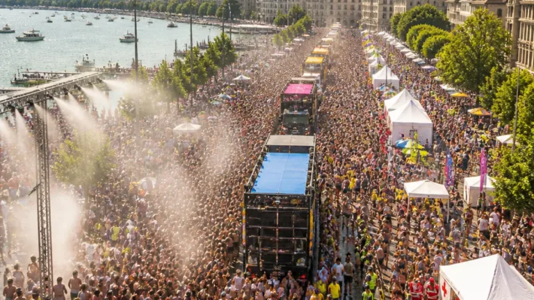 Hunderttausende feiern: Street Parade 2026 mit rund 900'000 Besucherinnen – 906 Behandlungen, 46 Festnahmen