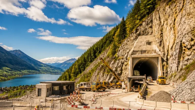 Im Brünig entsteht riesiger Unterirdischer Tresor für Superreiche bei Lungern