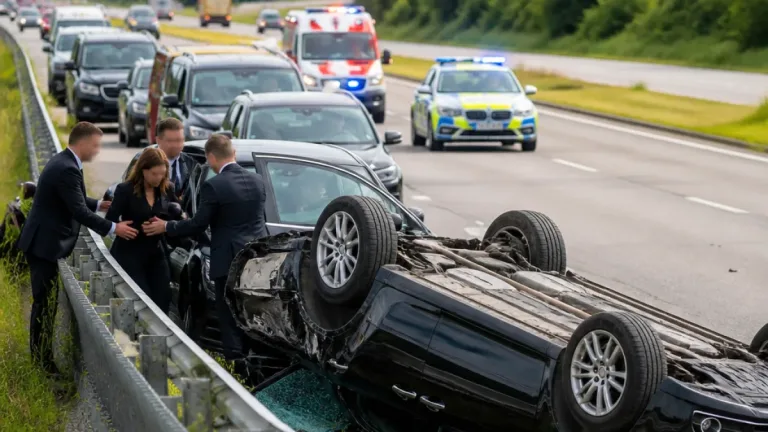 Innenminister wird bei Unfall auf A8 zum Ersthelfer – Rettungseinsatz bei Wendlingen beschäftigt auch Baden