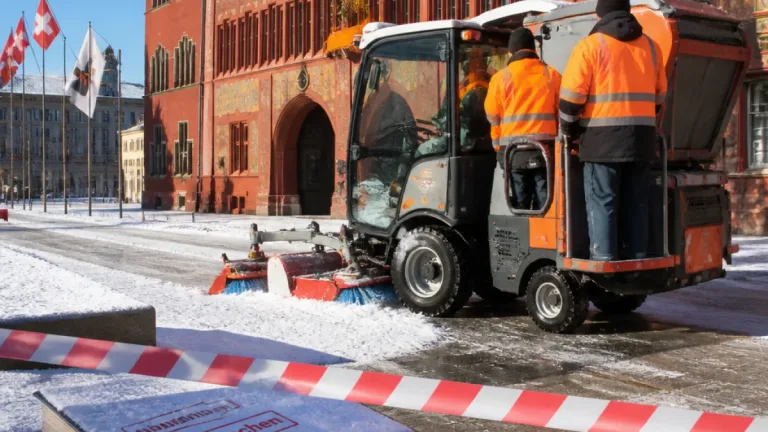 Kanton Basel-Stadt findet keinen Mehrjahresanbieter für Trottoir-Schneeräumung