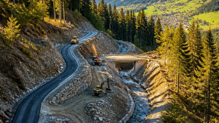Kanton genehmigt Ausbau des Waldwegs Riss Monbiel in Klosters – Schutzwald soll langfristig gesichert werden