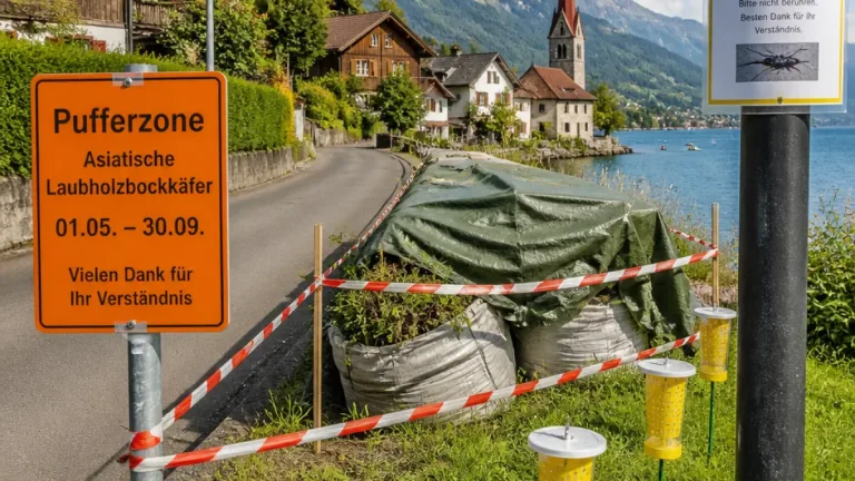 Kanton Nidwalden erlässt Schutzmassnahmen gegen Japankäfer in mehreren Gemeinden