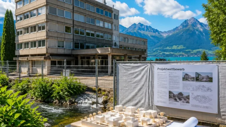 Kanton Obwalden schreibt Projektwettbewerb für Areal Foribach aus