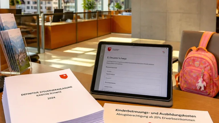Kanton Schwyz: Kita-Beiträge werden erst bei rund 20% Einkommensabweichung angepasst