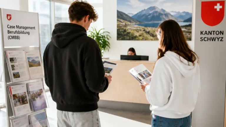 Kanton Schwyz lanciert Case Management für 14–25‑Jährige zur Verhinderung von Lehrabbrüchen