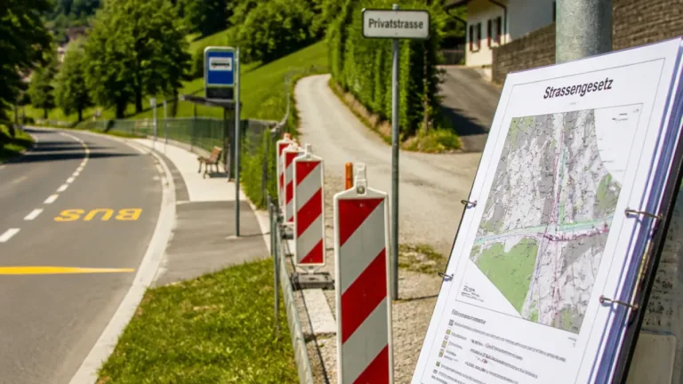 Kanton St. Gallen macht Gemeinden flexibler beim Strassenbau und verankert Busbuchten