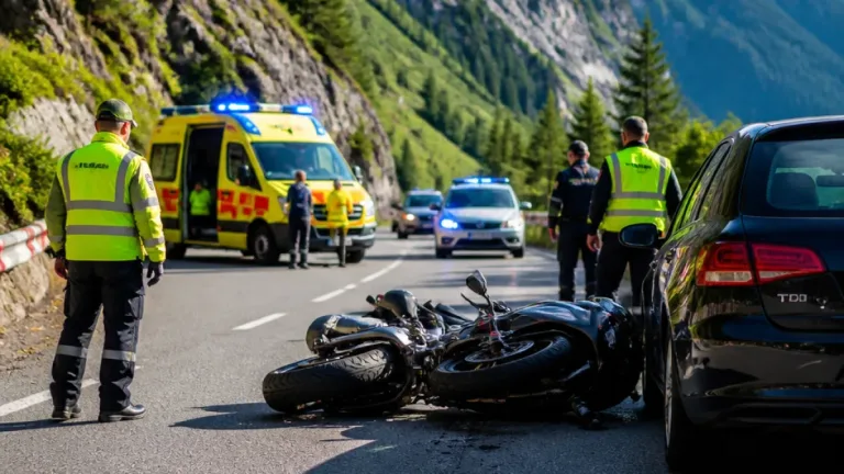 Kanton Uri sucht Zeugen nach Motorradunfall auf der Sustenstrasse bei Wassen
