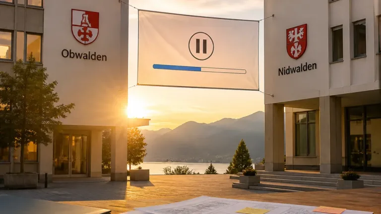 Kantone Obwalden und Nidwalden setzen gemeinsames eGov‑Portal vorerst aus