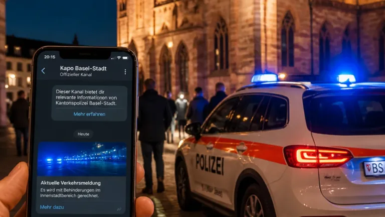 Kantonspolizei Basel-Stadt lanciert offiziellen WhatsApp-Kanal für Sicherheitsmeldungen