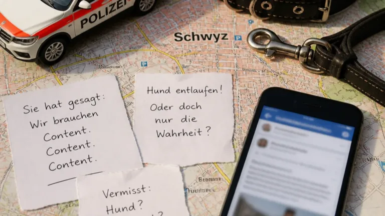 Kantonspolizei Schwyz sorgt mit Ferienvertretung auf Facebook für Heiterkeit