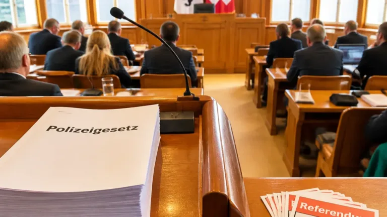 Kantonsrat verabschiedet revidiertes Polizeigesetz – SVP droht mit Referendum