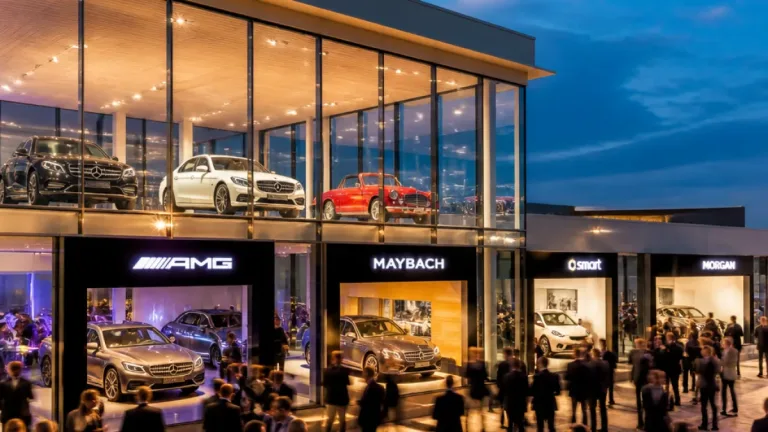 Kestenholz eröffnet in Pratteln das neue «Home of Stars» für Mercedes‑Topmodelle