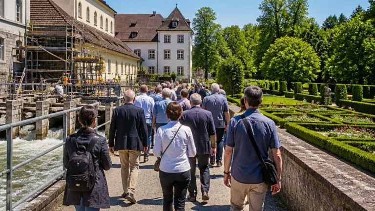 Klosterhalbinsel Wettingen: Führung zeigt Geschichte, Natur und laufende Arbeiten