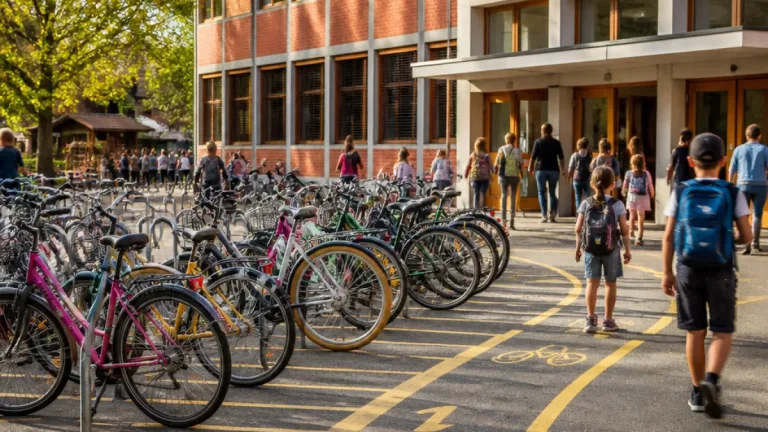Köniz beteiligt sich mit drei Schulen am Pilotprojekt «Velofreundliche Schule»