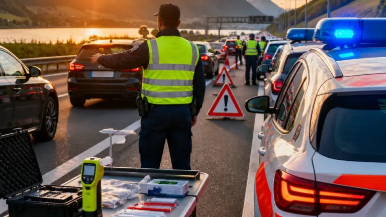 Kontrolle nach Street Parade: 24 Drogenpositive und sieben alkoholbeeinträchtigte Lenker