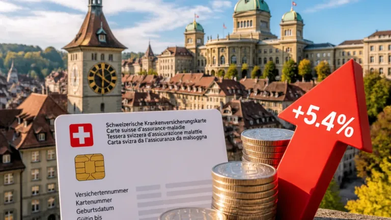 Krankenkassenprämien im Kanton Bern steigen 2027 durchschnittlich um 5,4 Prozent