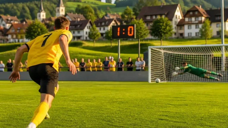 Kräuchis Sololauf entscheidet umkämpften Sieg des FC Rüthi gegen Glarus