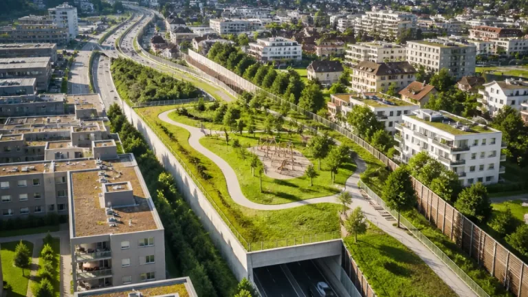 Kriens sagt Ja zur Teilüberdachung der A2 – Stadtraum und Lärmreduktion in Aussicht