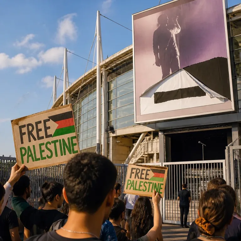 Streit um «Free Palestine»-Rede: Warum Popkonzerte zur Bühne politischer Auseinandersetzung werden