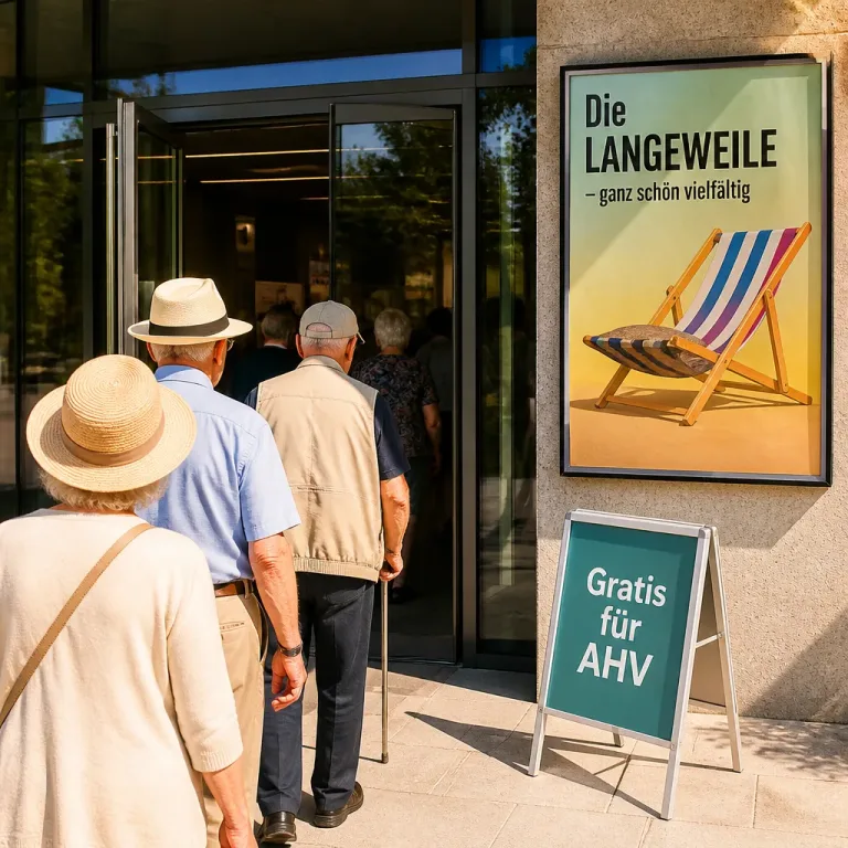 Vögele Kultur Zentrum lockt AHV-Beziehende mit Gratis-Eintritt – Erfolg in heissen Tagen