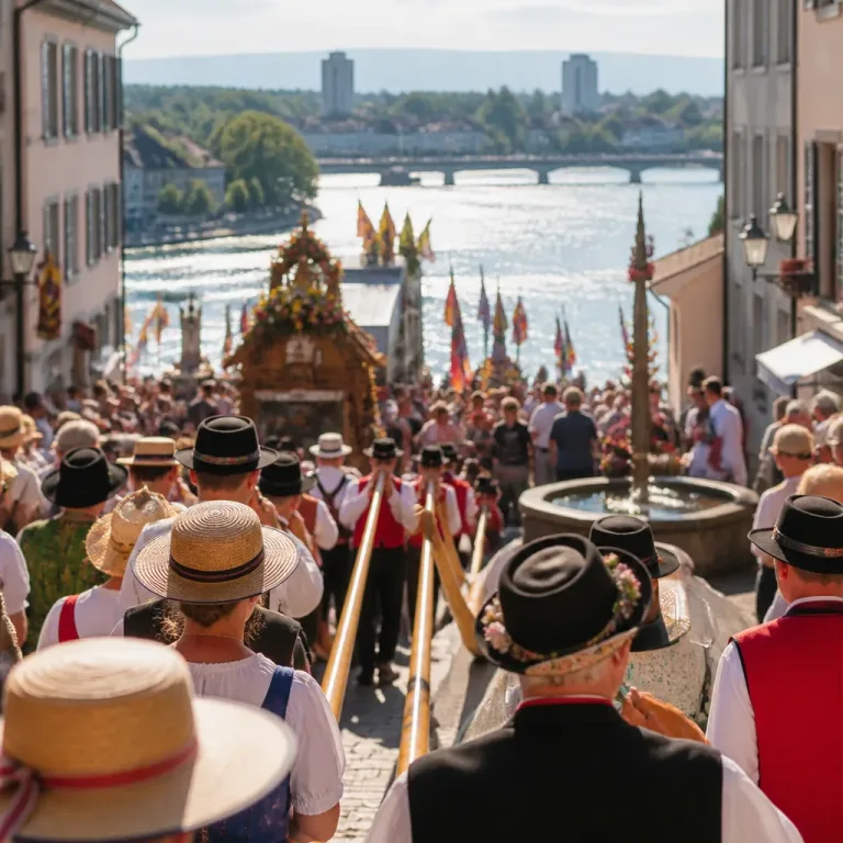 Eidgenössisches Jodlerfest: Tradition und Sommerhitze vereinen 200'000 Besuchende in Basel