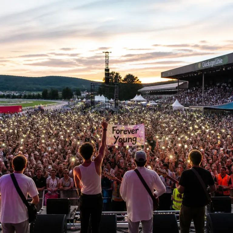 Debatte um Redeverbote am Festival: Künstler setzen mit «Forever Young» ein Zeichen