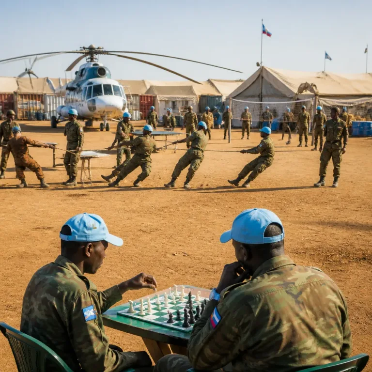 Vietnamesische und chinesische Friedenstruppen starten Kultur- und Sportaustausch in Abyei