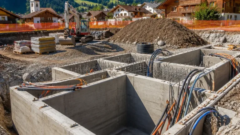 Kunsteisbahn Holzboden in Spiringen auf Kurs – Eisbetrieb soll im November starten