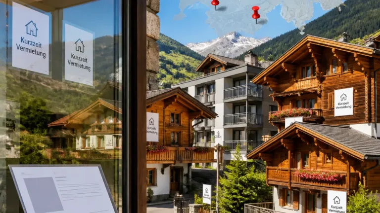 Kurzzeitvermietungen über Plattformen wie Airbnb nehmen auch im Wallis zu