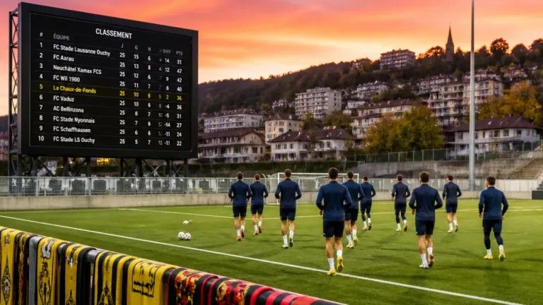 La Chaux-de-Fonds: Tabellenlage und Duellhistorie vor Heimspiel gegen FC Naters