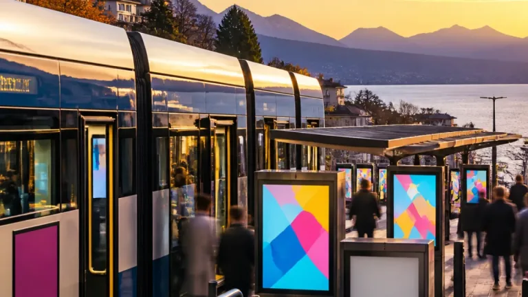 Lausanne: APG|SGA erhält Auftrag zur Vermarktung aller ÖPNV-Werbeflächen